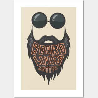 Beard Lives Matter, Hipster, Beard And Mustache. Posters and Art